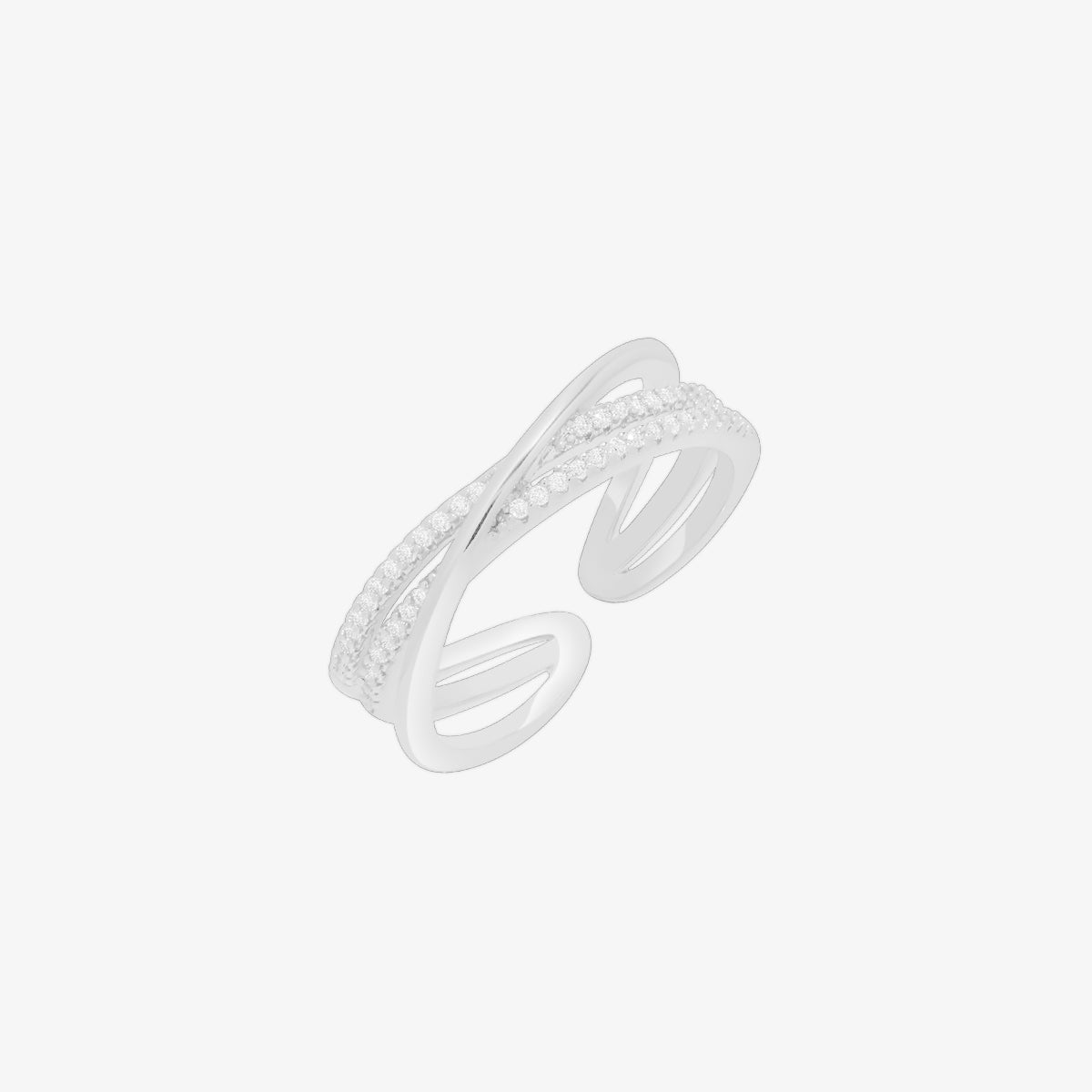 Triple layered ring